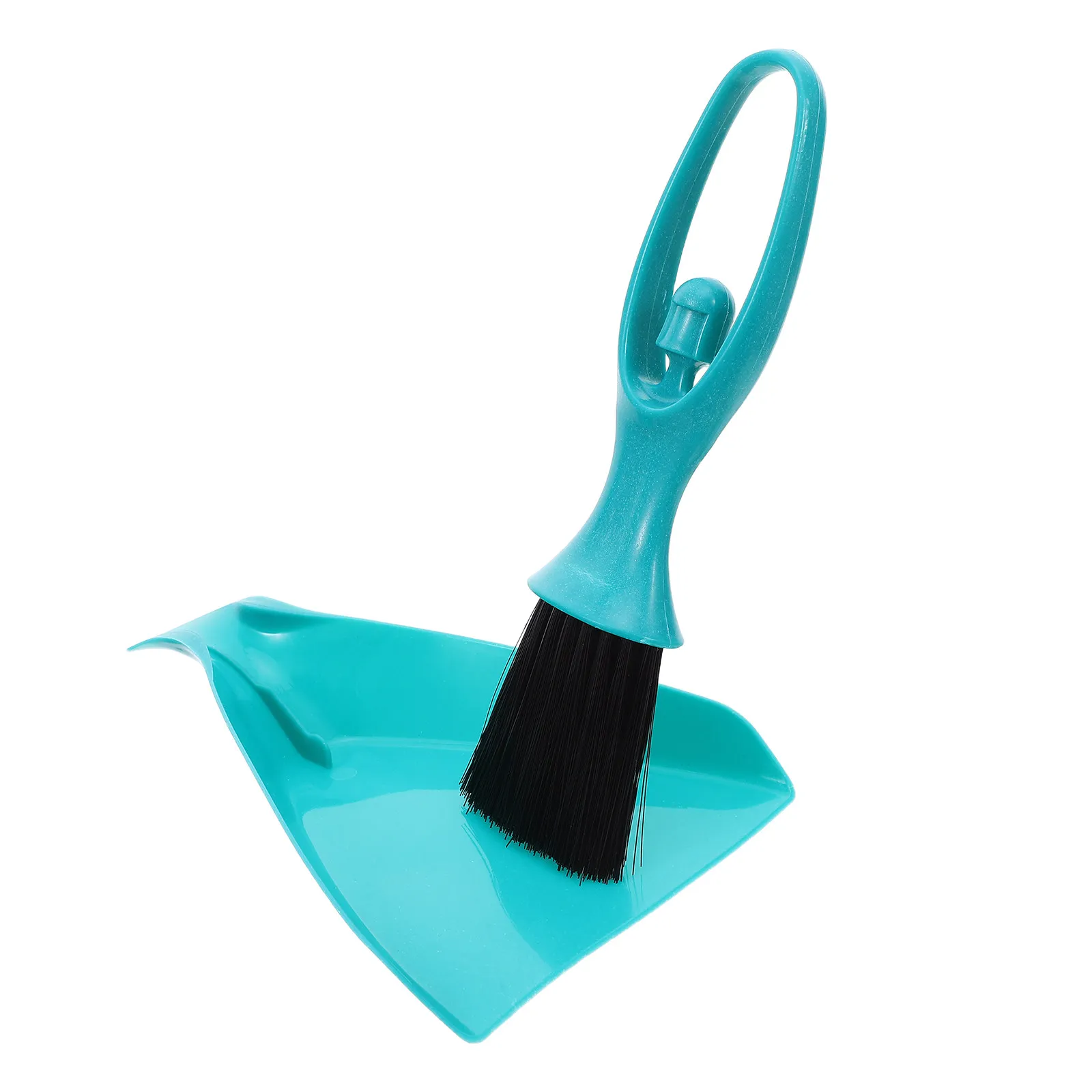 1 set Mini Dustpan Brush Set For Desk Soft Bristle Keyboard Cleaning Tool Handheld Tabletop Whisk Broom For Office Car