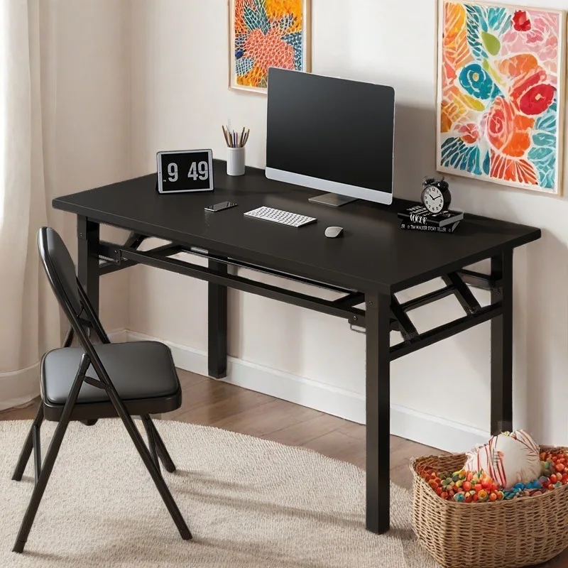 

Modern simple household folding table training desk small apartment dining eating desktop computer desk book