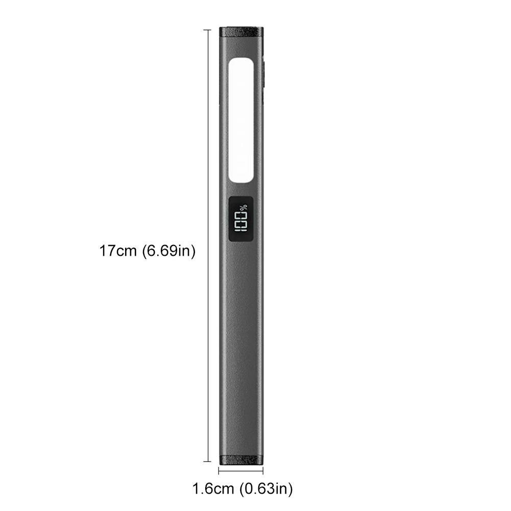 LED+SMD Mini Nursing Flashlight with Pen Clip Work Inspection Flashlight 120LM Medical Pen Pupil Lamp for Doctor Nurse Diagnosis