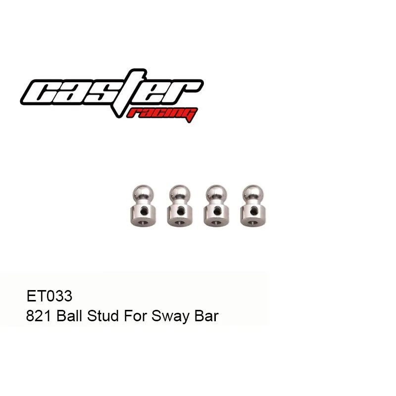 Original Caster Racing ET017 ET033 821 Ball Stud For Sway Bar Professional Rc Part