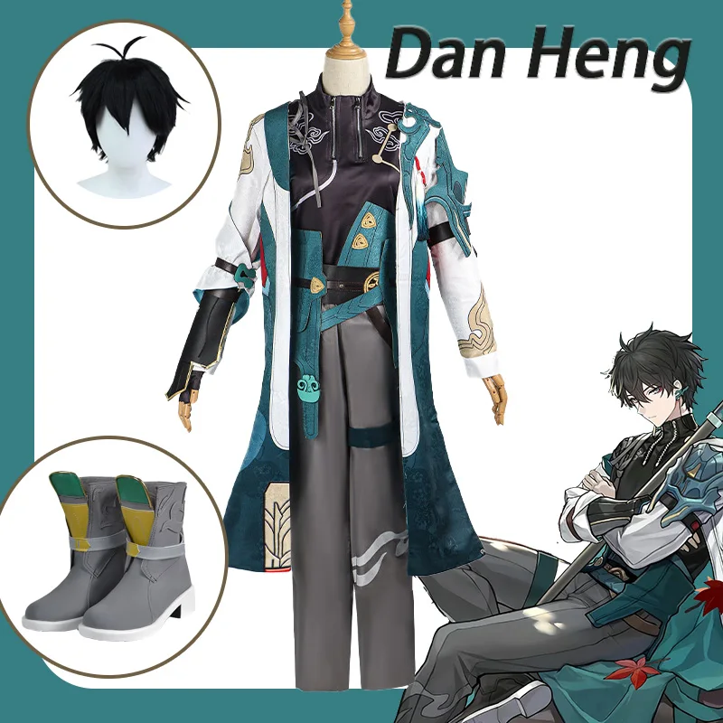 

Honkai: Star Rail Dan Heng·Imbibitor Lunae Cosplay Costume Games Hero Wig Shoe Dress Up Party Event Costumized