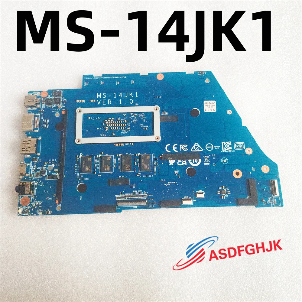 MS-14JK1  FOR MSI Modern 14 C5M MS-14JK LAPTOP MOTHERBOARD WITH Ryzen 5 5625U  TEST OK