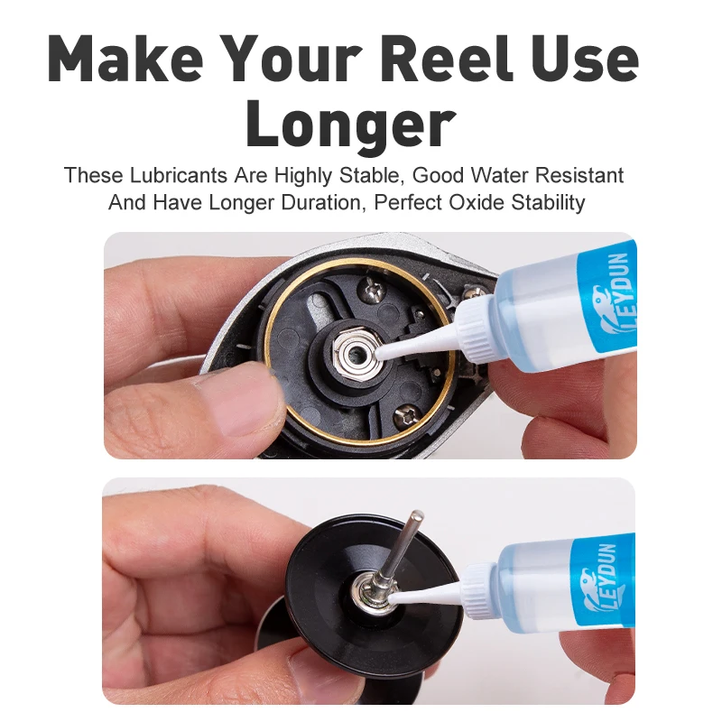 LEYDUN Fishing Reels Protective Grease Lubricant Oil Bearing Lubricant Casting Spinning Fishing Reel Maintenance Oil Tackle Tool image 4