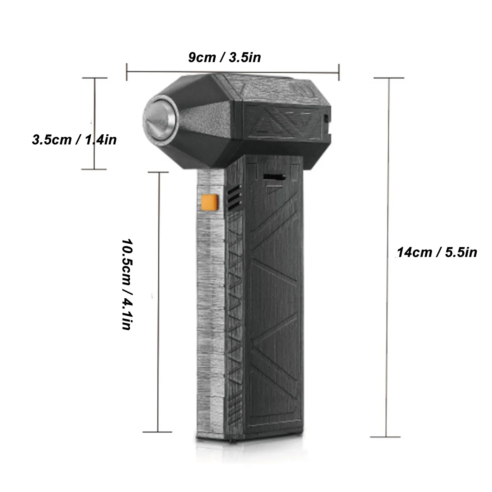 Dry Blower 3 Wind Speed 130000RPM High Speed Bearing Super  Blower with USB Cable for Outdoor Camping