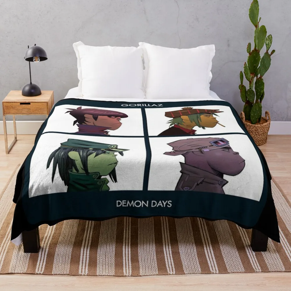 

Copy of A road to somewhere vermint gorillaz ,gorillaz gorillaz gorillaz Throw Blanket Luxury Brand Blankets