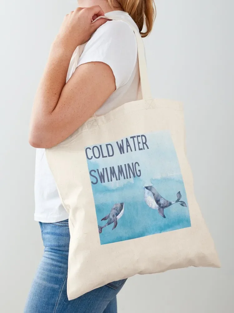 

Ice swimming Tote Bag cute tote bag tote bag woman Reusable bags shopper women