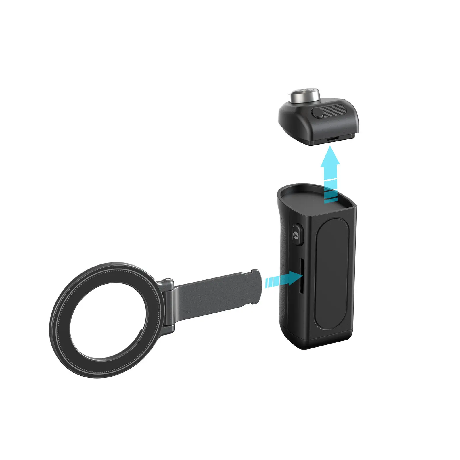 Smallrig Sgm1 Multi-Functional Attachable Magnetic Shooting Handle for Iphone Vlog Recording Selfie Easy One-Hand Operation