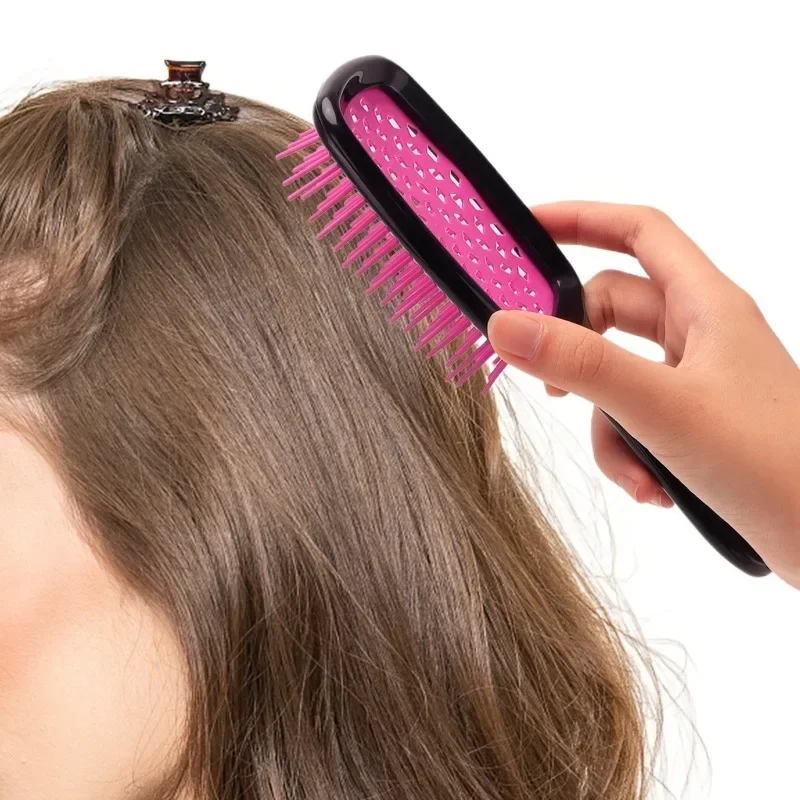 Air Cushion Comb Tangled Hair Comb Hair Brush Massage Anti-static Hollow Out Wet Curly Hair Brushes Barber Styling Tool