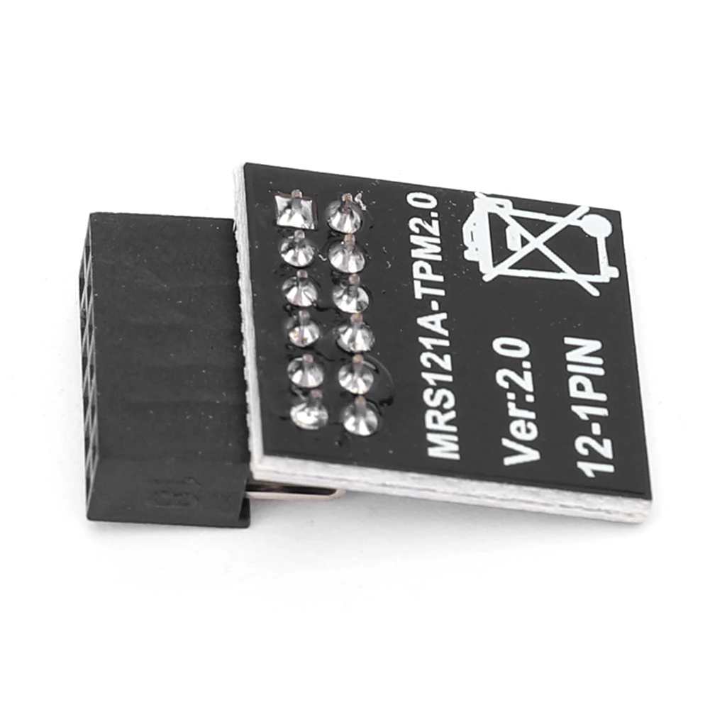 تشفير الأمن TPM 2.0 وحدة LPC-12PIN اللوحة الأم بطاقة وحدة الأمن استبدال أجزاء لجيجابايت اللوحة الأم Win11 #6