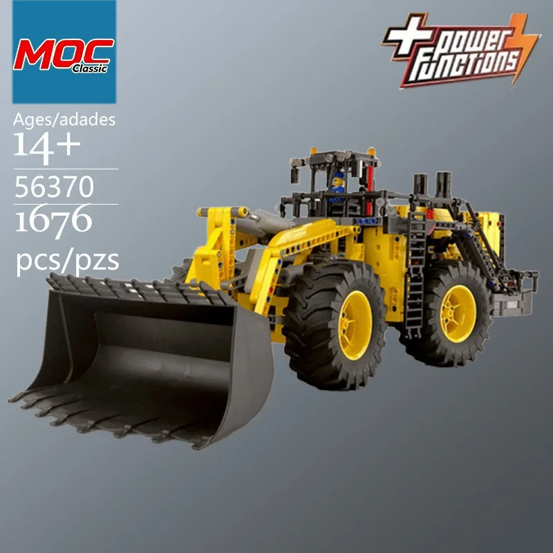 Custom MOC 994K Wheel Loader Technic Model - Trendy Educational Toy - Stress-Relief Toy - Top Choice Holiday Gifts