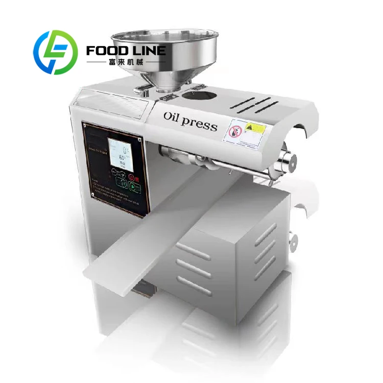Household Automatic Oil Press Machine Small Desktop Type For Peanut Sunflower Seed Pure Oil Production At Home