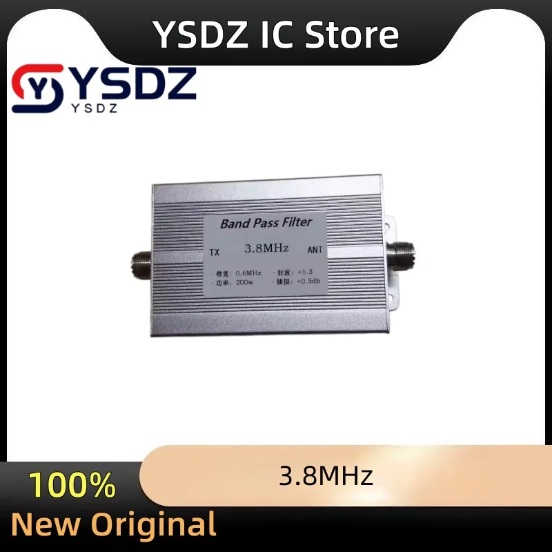 1pc Bandpass filter 3.8MHz 3.8M bandpass filter anti-interference shortwave communication