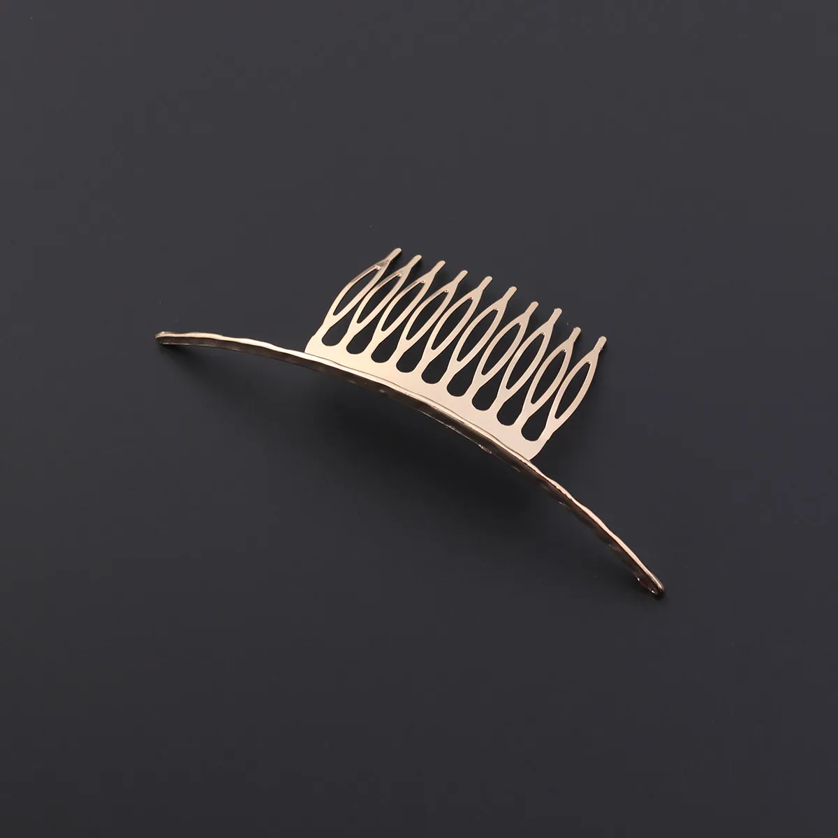 

Hair Comb Alloy 10 Teeth Classic Design Lightweight Side Clip for Women Girls Wedding Bridal Hair Pin Bridal Side Comb