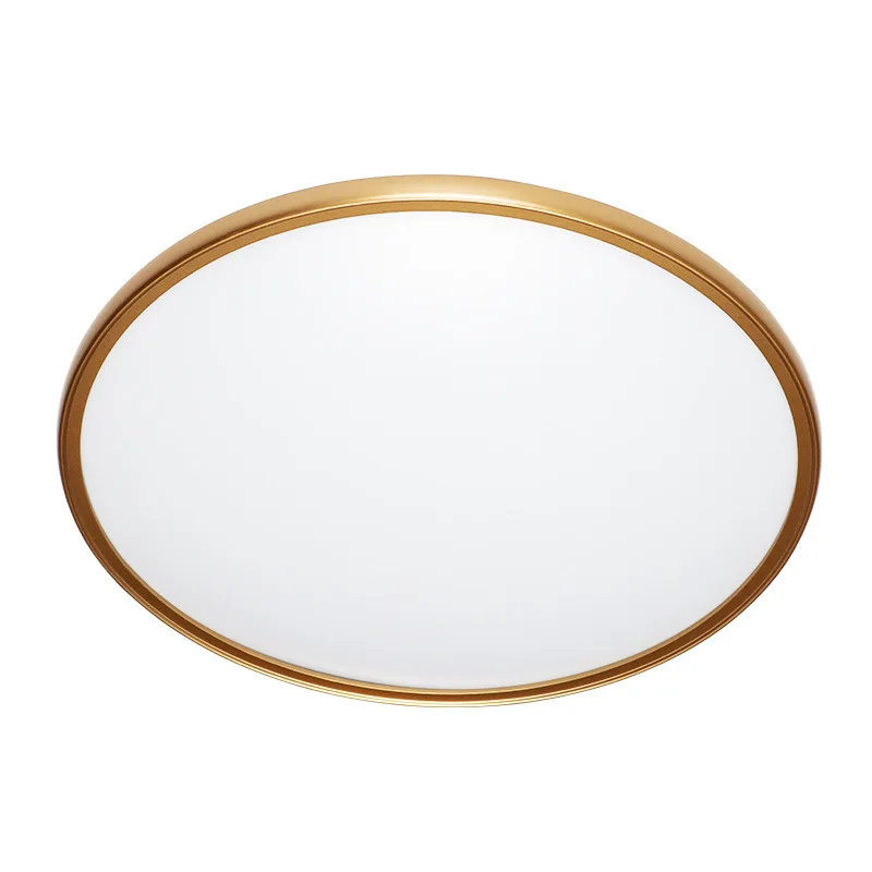 

Bedroom ceiling light, light luxury, living room, round, eye protection light, modern simplicity, three colors