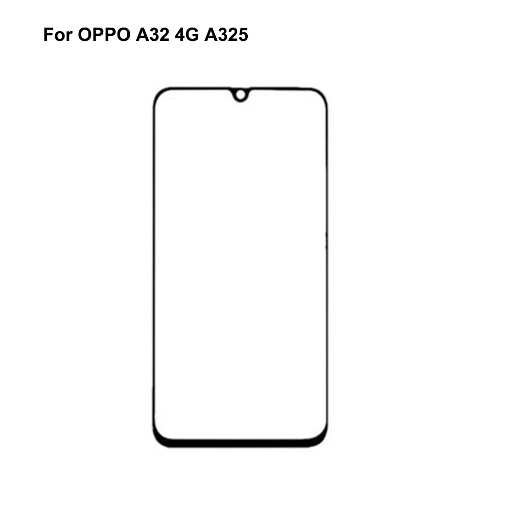 

Для OPPO A32 4G Переднее ЖК-стекло объектив сенсорный экран для OPPO A 32 4G Сенсорная панель внешнее стекло экрана без гибкости