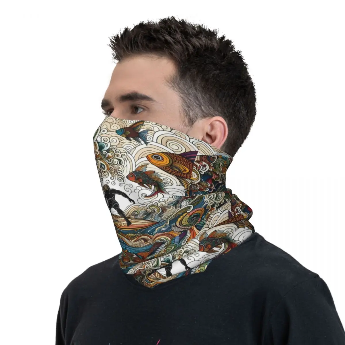 Surf schal Halstuch Hals Gesichts maske Polyester