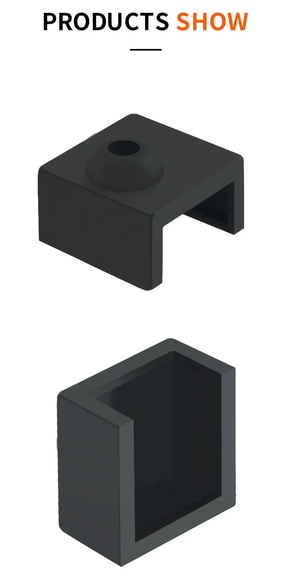 5/10/20 stücke 3d drucker hotend silikon socke heizblock silikon abdeckung für ender 3/ender 3 pro/ender 3 v2/ender 5 pro/CR-10 – Detail 3