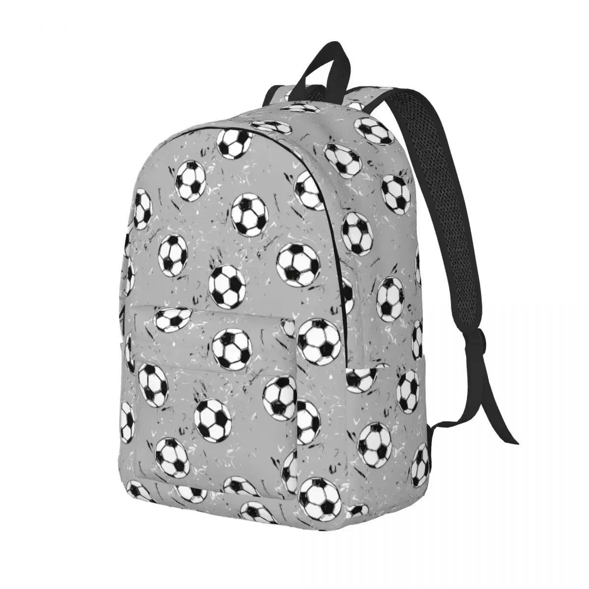 Mochila de fútbol para niños y niñas, mochila escolar para estudiantes, mochila de lona, bolsa para guardería preescolar al aire libre
