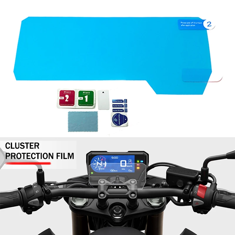 For Honda CBR650R CB650R CB 650R CB500X CBR500R CB500F 2019-2023 2022 Dashboard Screen Protector Screen Scratch Protection Film