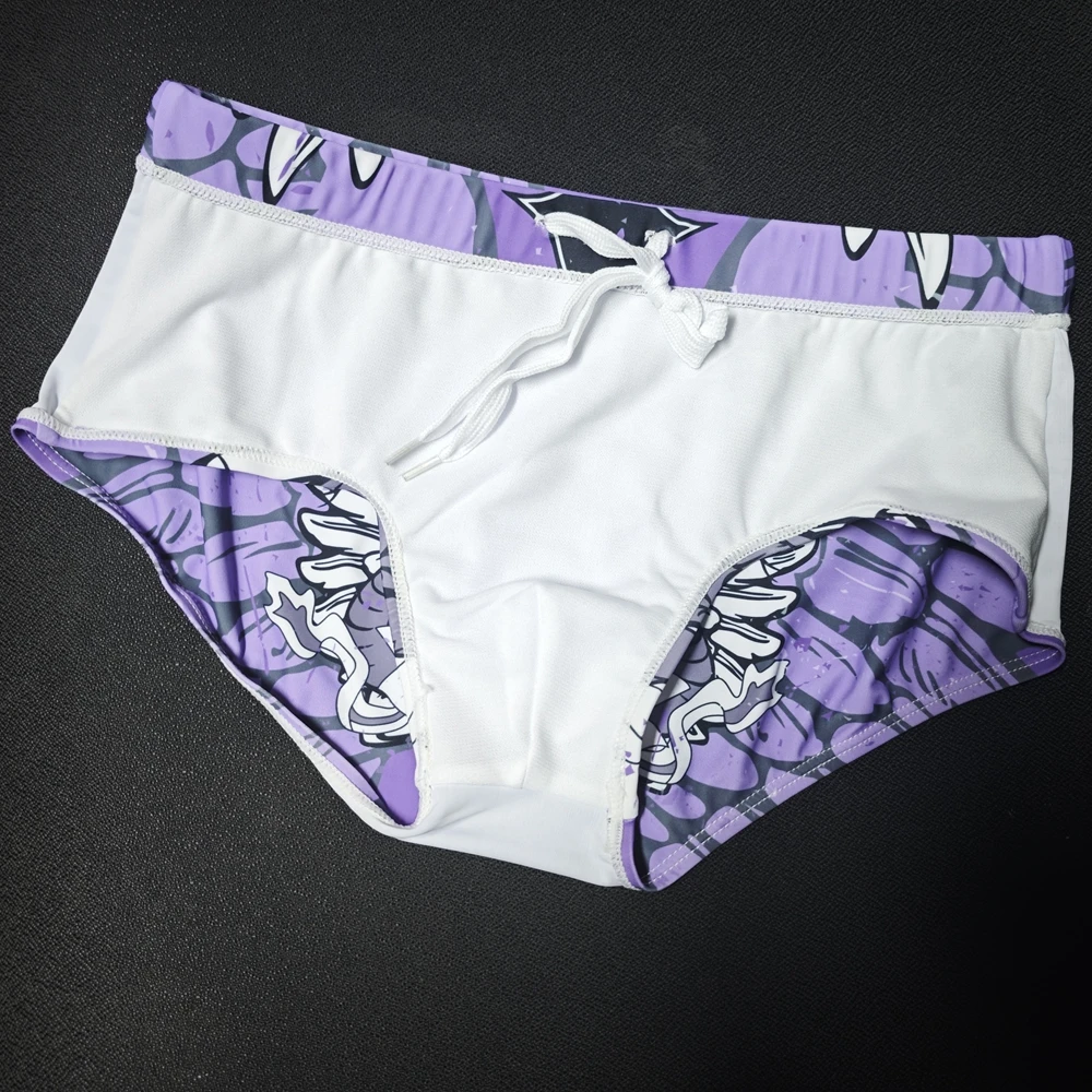 2026 batch original photo shoot Fashion seaside beach fruit print fashion men's swimming trunks 00803