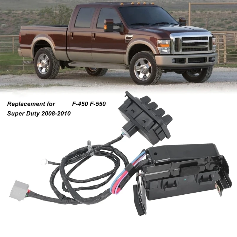 

Auxiliary Upfitter Switch Panel AL3Z13D730AA BC3Z14A303B for F150 F250 F350 F450 F550 Replacement Accessory