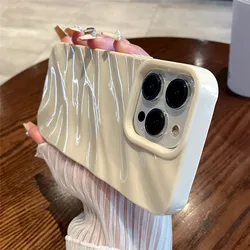 Funda de teléfono plegable a prueba de golpes, carcasa de silicona suave a prueba de arrugas, para iPhone 14, 13, 12, 11 Pro Max, X, XR, XS Max, 7, 8 Plus