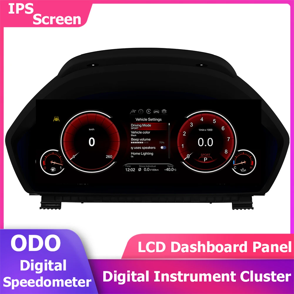 

12.3''Digital Instrument Cluster CarPlay For BMW 3 4 Series F30 F31 F32 F33 F34 F36 Cockpit Speedometer Dashboard Panel Screen