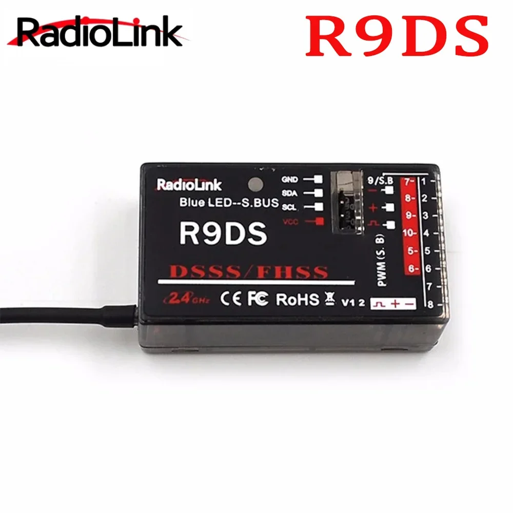

100% ORIGINAL R9DS R9D UPGRADE VERSION RADIOLINK 9CH RECEIVER WHOLESALE RETAIL