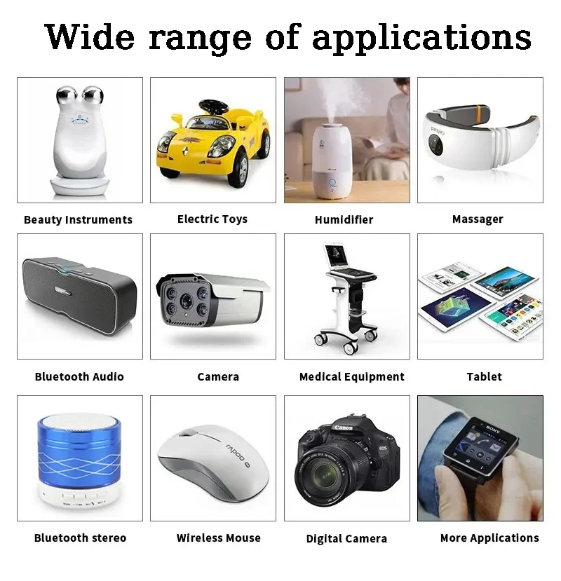 Real Capacity 602030 3.7V 300mAh Polymer Lithium Rechargeable Battery For GPS Navigator MP5 Bluetooth Headset PS4