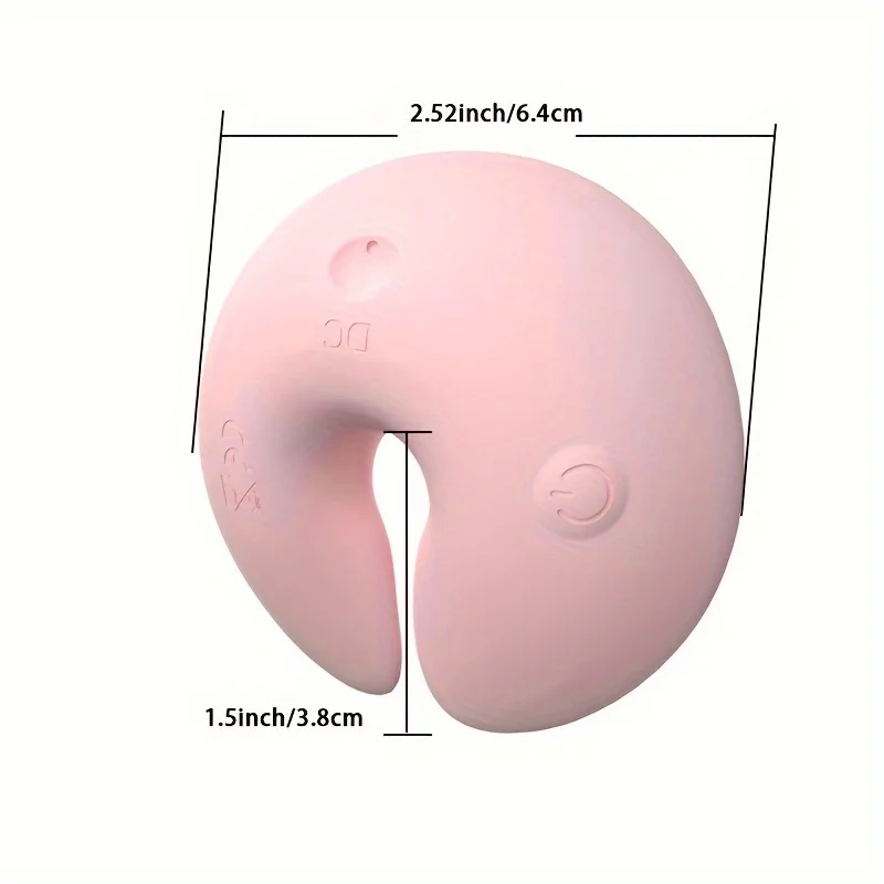Flirting Device Breast Vibration Massager Female Nipple Stimulator Wearable Vibrator Rechargeable Chest Massager Sex Toy
