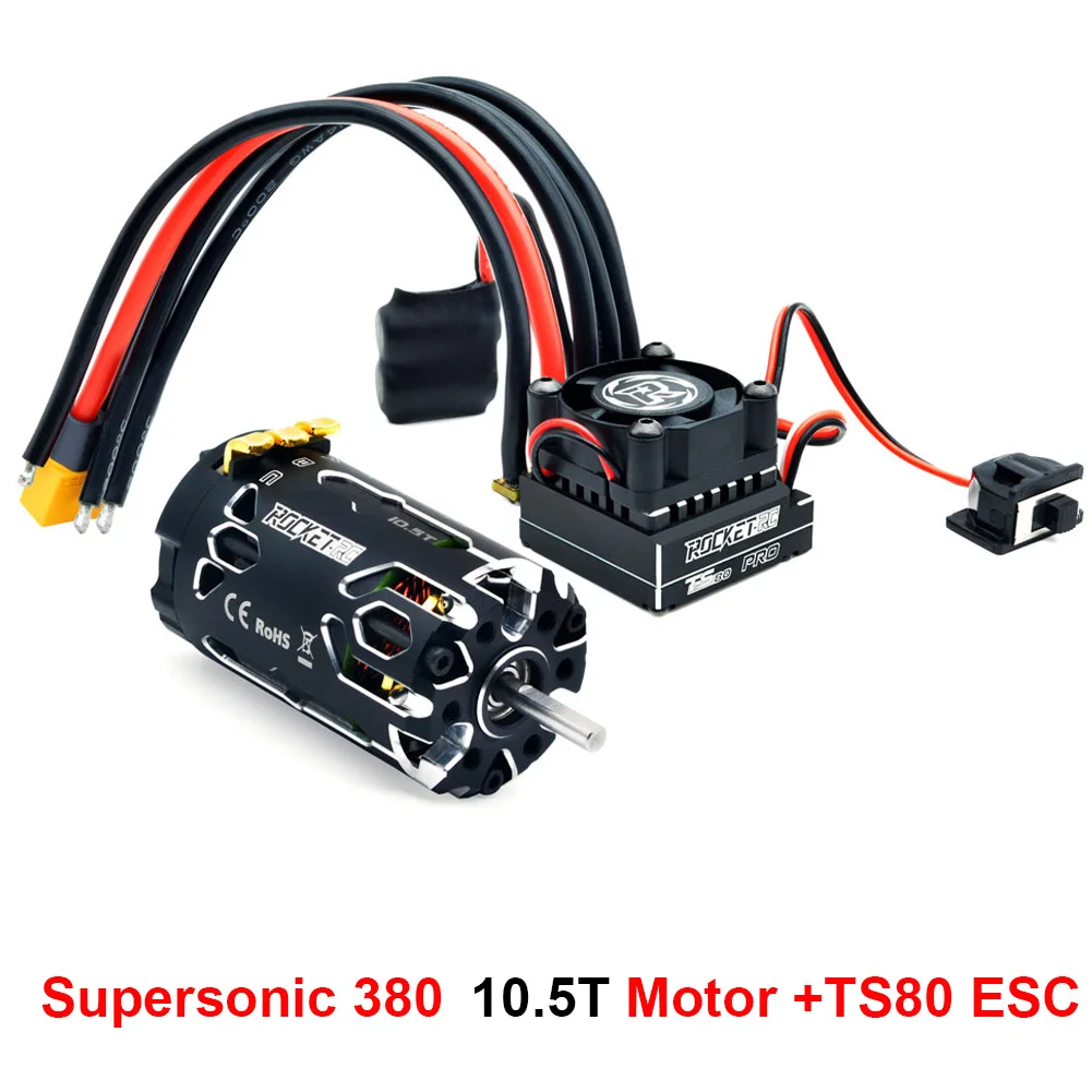 ROCKET-RC 380タイプ ブラシレスモーター13.5T Surpass Hobby Rocket-RC Supersonic 380 8.5T 10.5T 13.5T 17.5T 2-3S