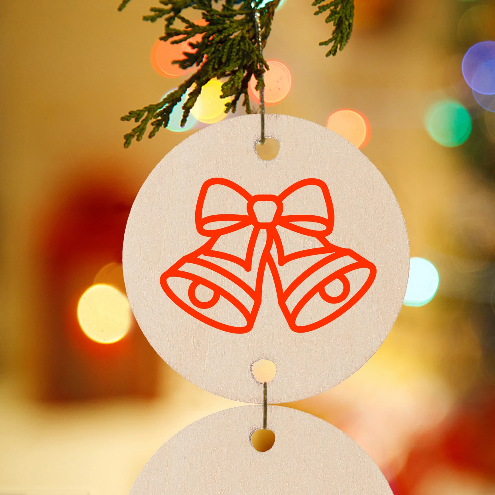 

60pcs Wooden 3.8Cm Round Craft Wood Rounds For Diy Round Wood Pieces Scrapbooking Wedding Decor Signs Painting Projects