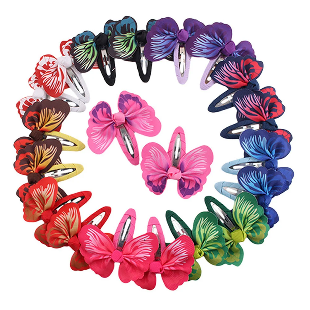 

20 PCS European and American Child Kids Hair Accessories for Girls Infants Clips