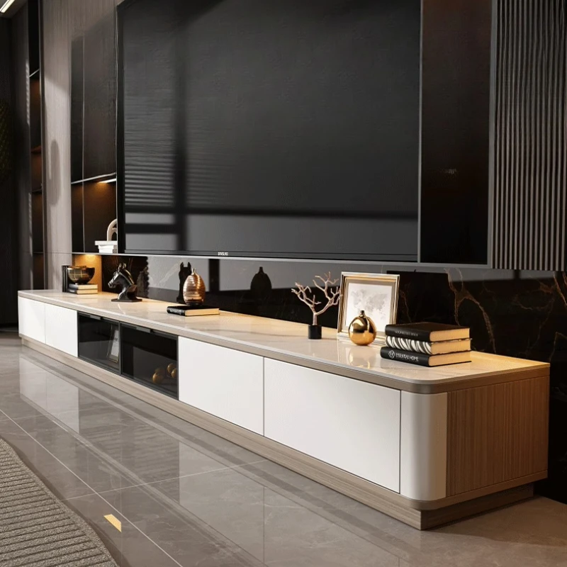 Vintage unieke tv-standaard lichte luxe creativiteit ontwerper film industriële monitor tv-standaard eenvoudig minimalistisch Muebles-meubilair