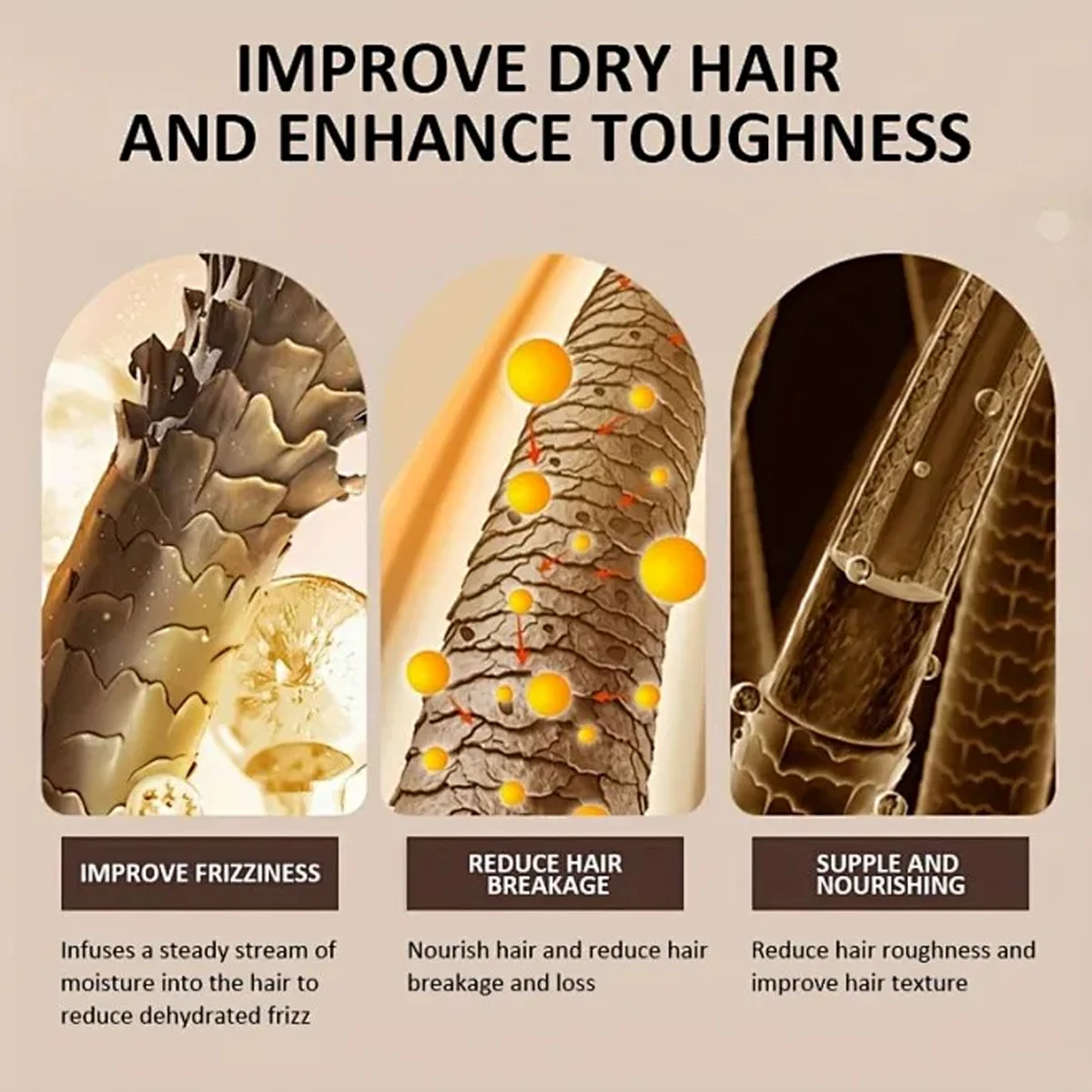 น้ำมันบำรุงผมวอเตอร์ไอซ์เลวิน บำรุงและเพิ่มความชุ่มชื้น เสริมความนุ่มสลวยและเงางาม ดูแลเส้นผมได้ทุกประเภท