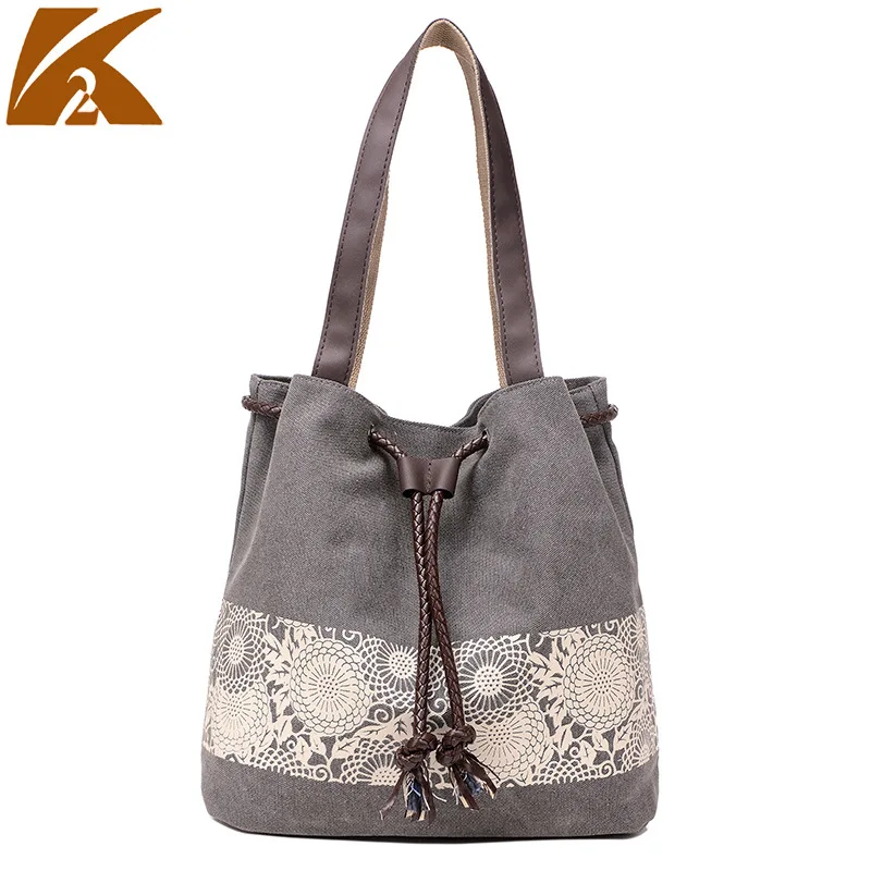 

Новая женская сумка через плечо в этническом стиле из холщовой ткани с ретро-принтом, повседневная сумка