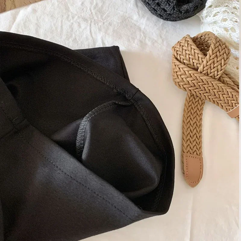 中空アウトニットセーター女性 Y2K 夏セクシーなスラッシュネック長袖トップスファッションルーズベルト固体女性プルオーバー