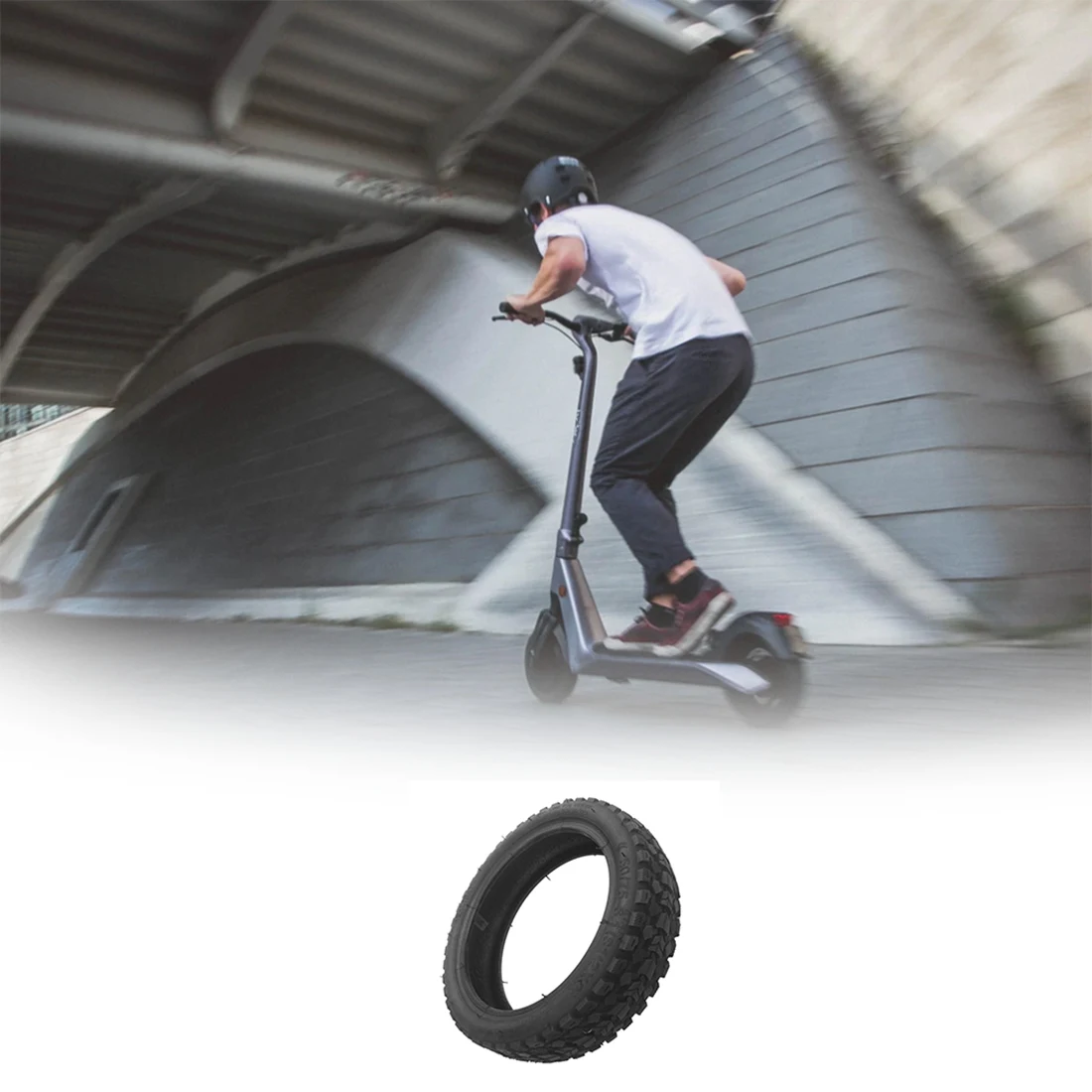 

YHOLI-81/2X2 Vacuum Tubeless Tire Off Road 50/75-6.1 For Dualtron Widen Pneumatic Tyre Mini Dirt Bike Pocket Bike