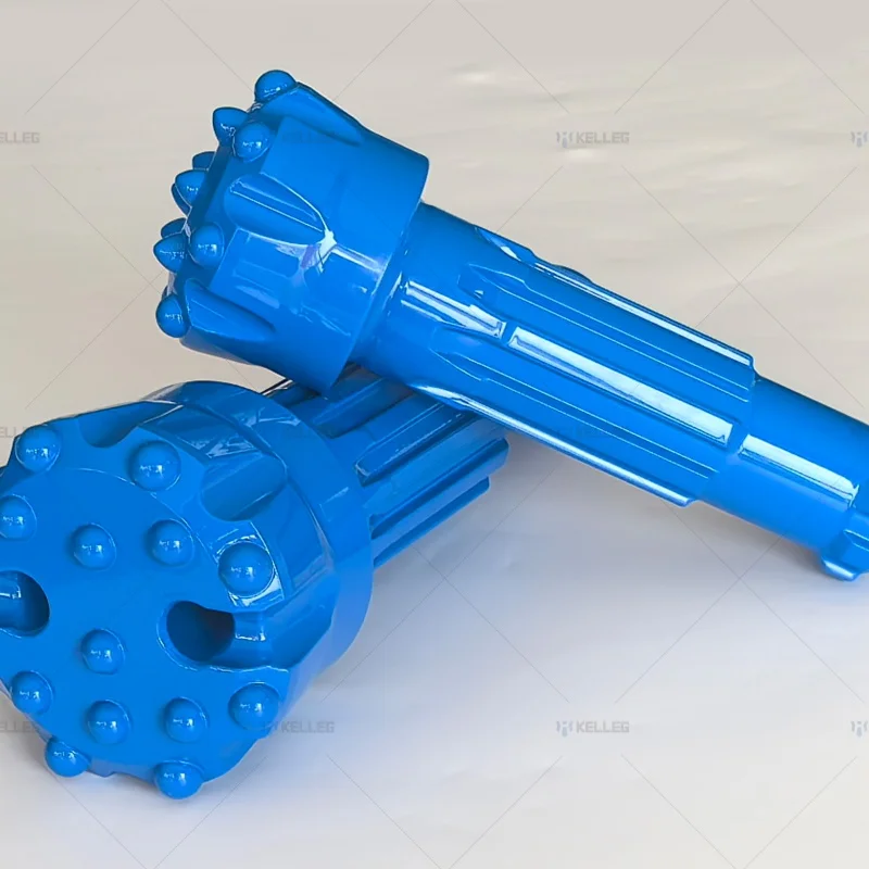 Kelleg DTH Tungsten Carbide Forged Rock Drilling Bits For Ore Mining And Construction