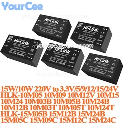 Isolated Regulator Power Supply Module 10W 15W AC to DC 220v to 3V/5V/9V/12V/15V/24V HLK-10M05 10M09 10M03B 15M09C 15M12B 15M12C