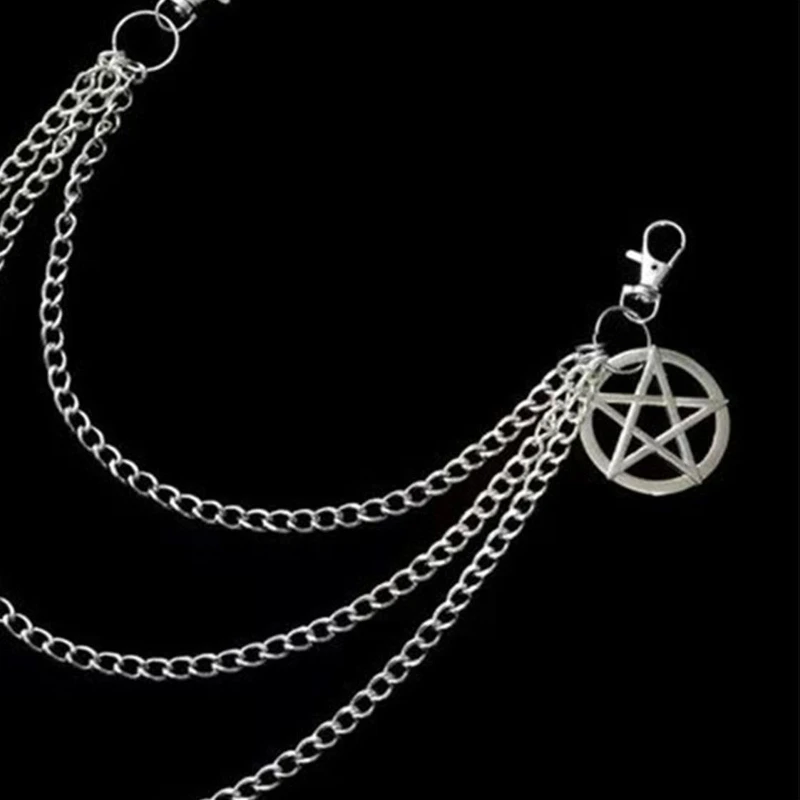 Rantai Punk Celana Rantai Pinggang Sabuk Rantai Rok Punk Malam Rantai Hip-Hop