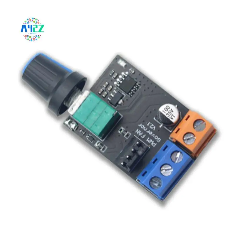 A42Z-PWM Server Fan Speed Controller 3-Wire 4-Wire Motor Stepless Fan Governor DC 12V Motor Speed Control Switch Drive Module