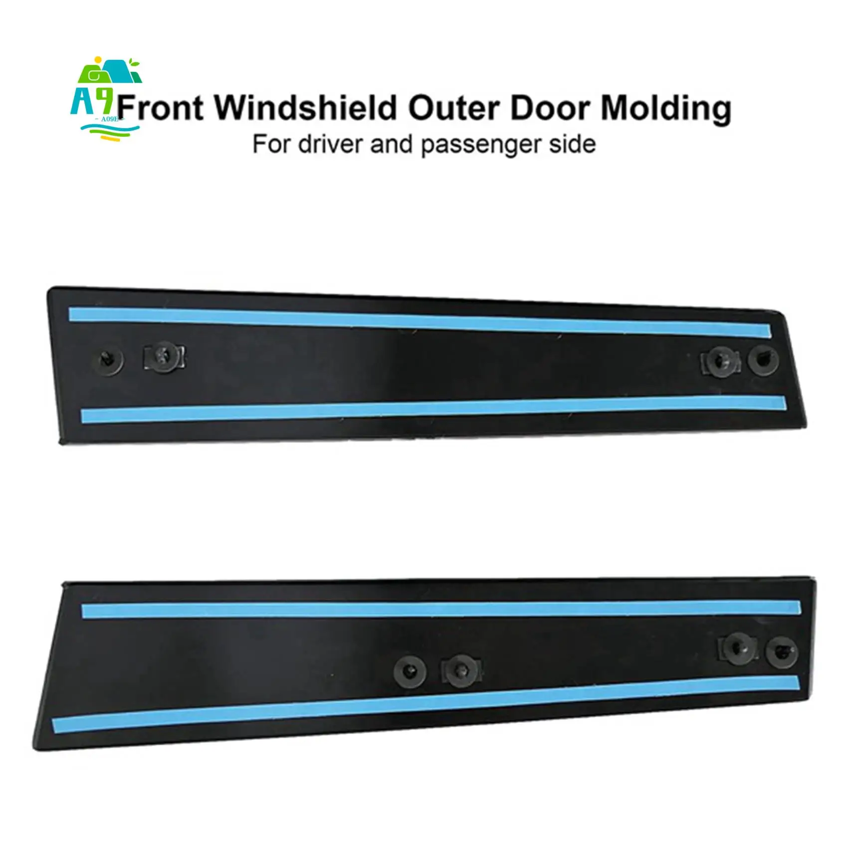 

A09E-2PCS B Pillar Trim Door Molding Glass Trim For Ford Explorer 2011-2016 926-449 926-448