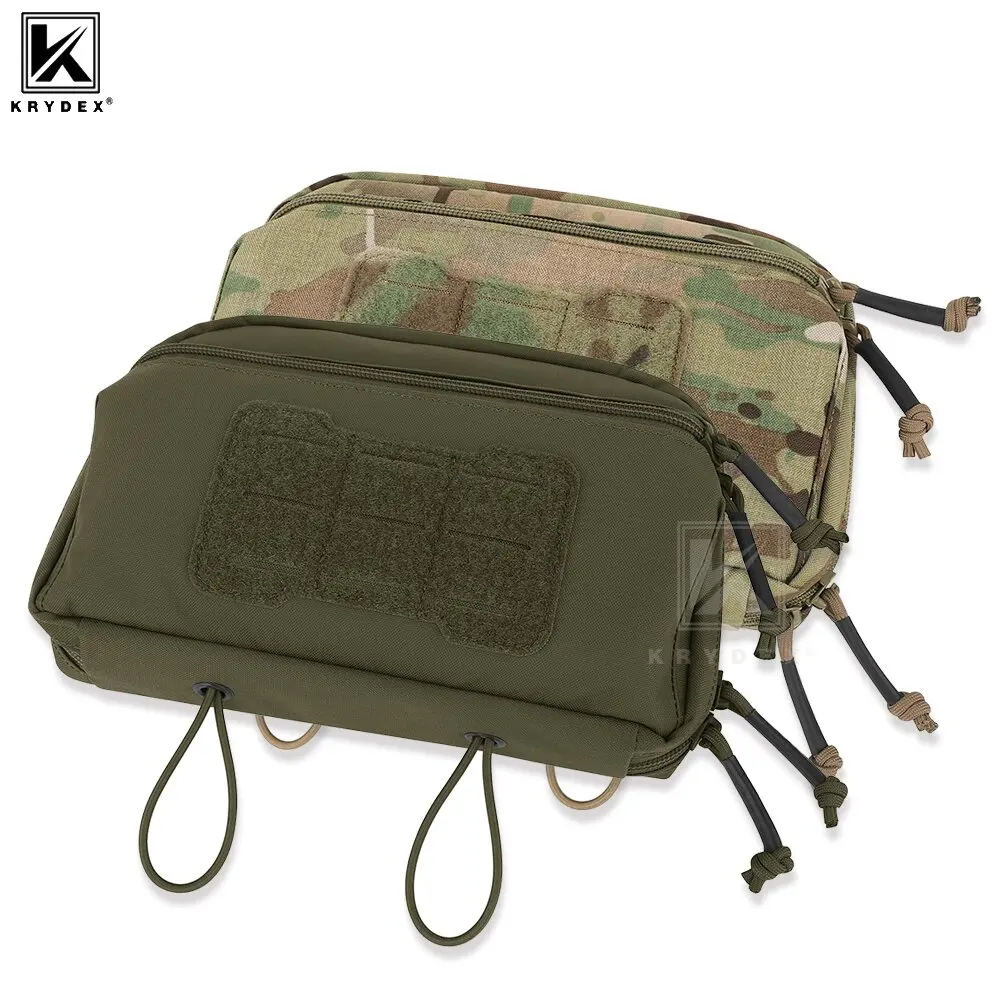 KRYDEX Tactical Pouch Molle Utility Pouch General Purpose GP Pouch Front Pocket for Vest and Chest Rig Hunting Gear