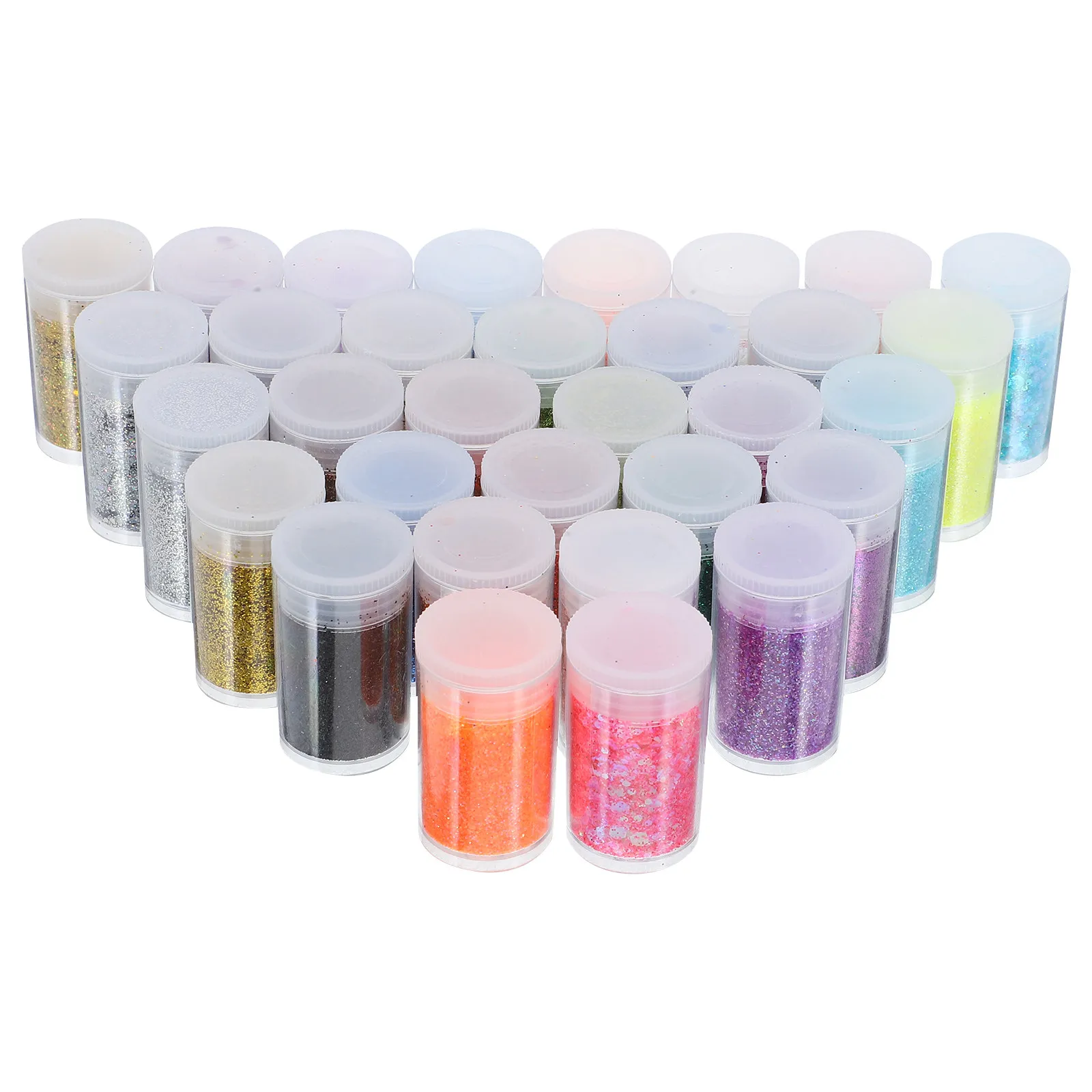 

Набор из 32 разноцветных блесток для ногтей, для DIY маникюра, декоративных украшений, мелкого глиттера, для макияжа и рукоделия