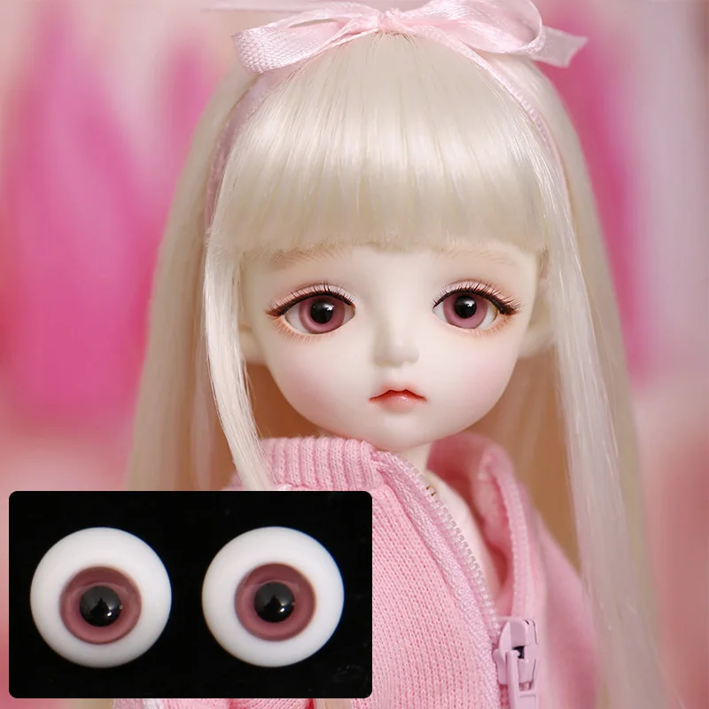 Doll BJD Eyes Eyeball Size 1/3 1/4 1/6 1/8 yosd SD MSD Light Grey Dark Green black brown  Redpurple Smoky 6 8 10 12 14 16  18m