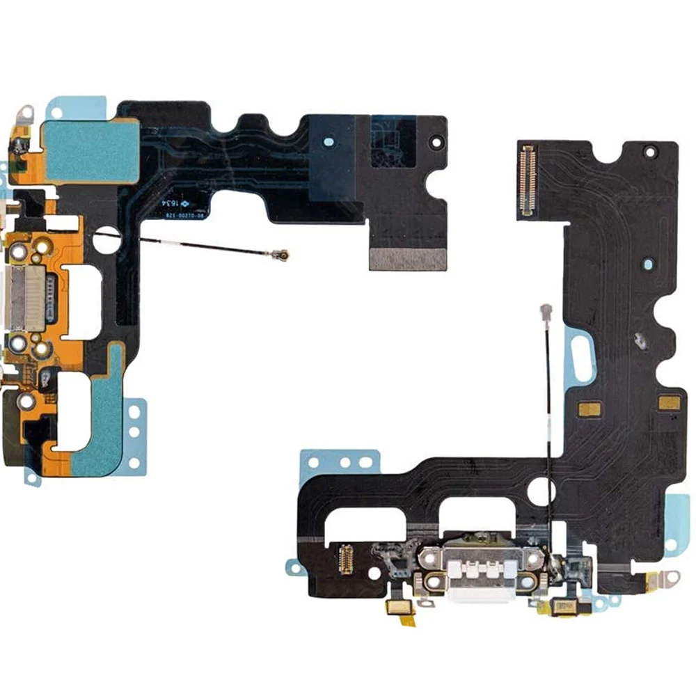 Taptic Engine Charing Port Flex Cable And Loud Speaker For iPhone 7 7P 8 Plus Vibrator Motor Repair Replacement