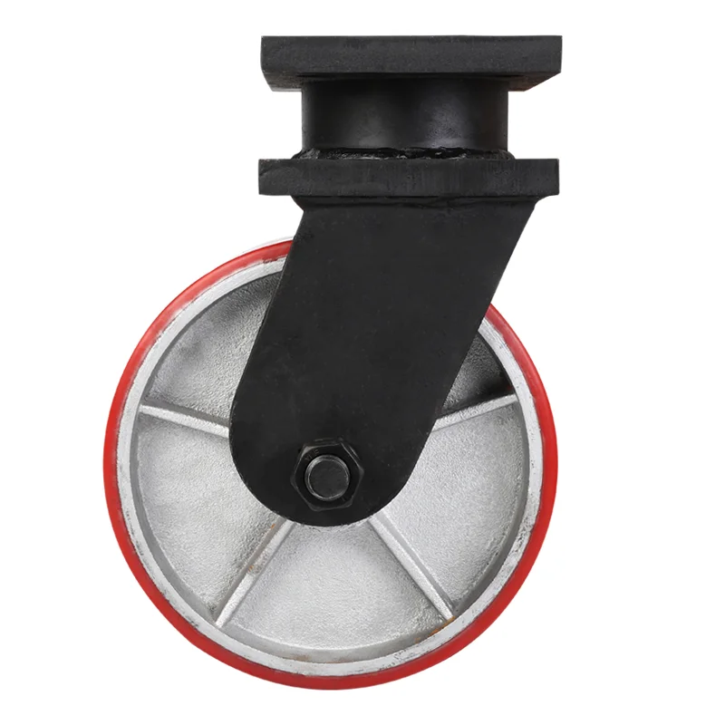 魏航 10インチ デュアルホイール 超強力耐荷重5トン キャスターホイール