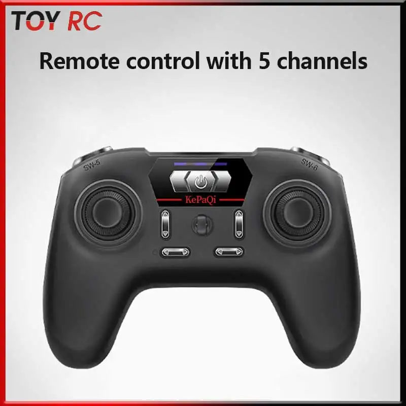 

Kepaqi 2,4 г научный и образовательный пульт дистанционного управления гибридный дифференциальный руль 5-канальный пульт дистанционного управления Diy Su27 бумажный самолетик