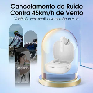 QCY HT05 ANC Fire Hearing Phone 40 dB Bluetooth -Geräuschabsparung 5.2 Headset 6 Mikrofonende HD -Aufruf TWS Headphones Modus des Transparenzmodus 8 Hauptverkäufe Ladegerät QCY - №8